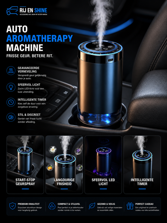 Car Intelligent Aromatic Diffuser Car Perfume Decoration Humidifier